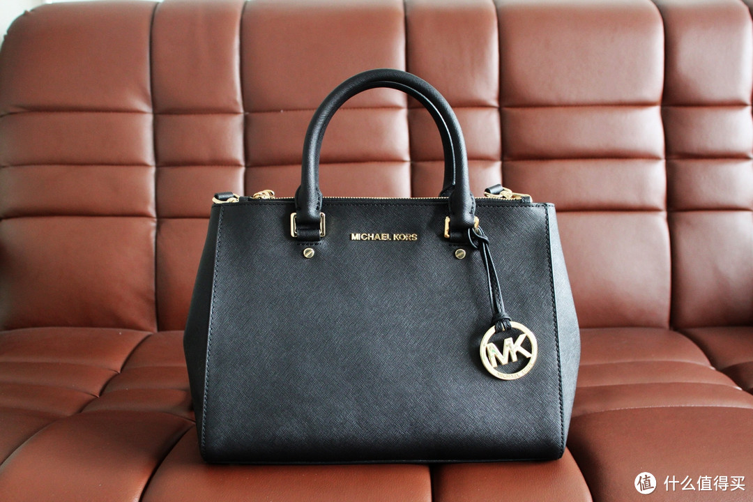 海淘 Michael Kors 黑色中号杀手包