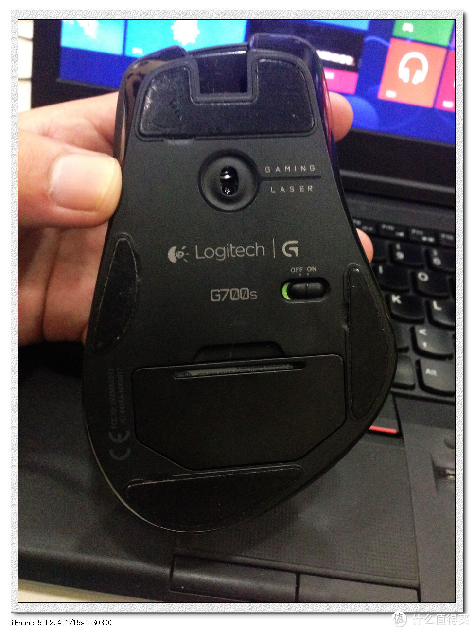 传说中的“电老虎”鼠标！Logitech 罗技 G700s 可充电 无线游戏鼠标！