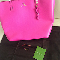 夏日大Tote：kate spade NEW YORK Sawyer Street 女款t粉色单肩包