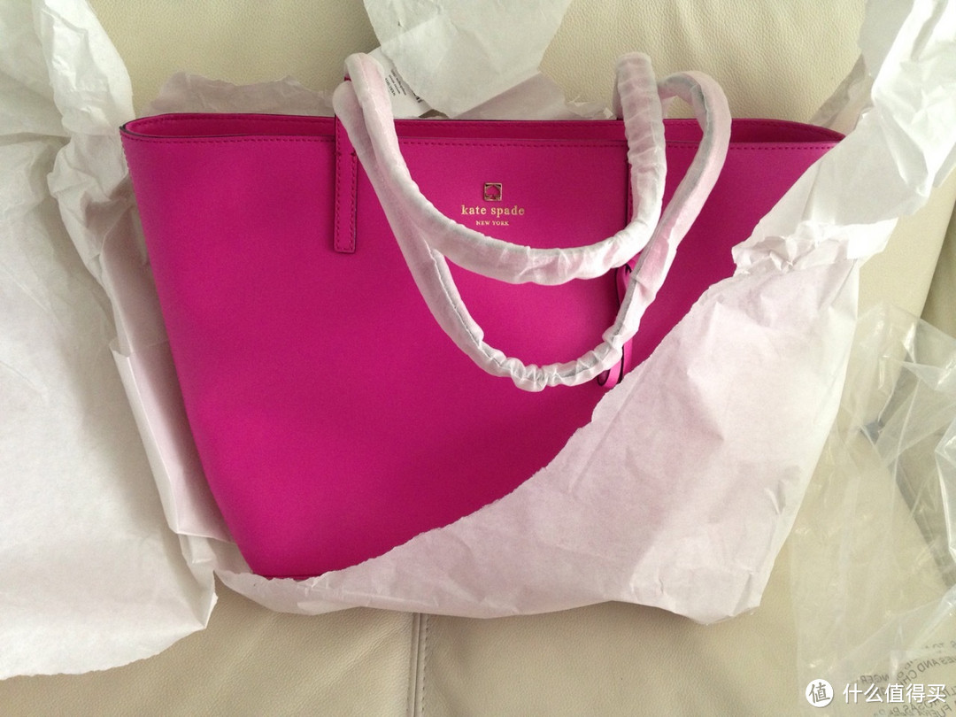 夏日大Tote：kate spade NEW YORK Sawyer Street 女款t粉色单肩包