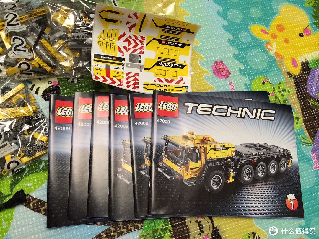 乐高坑第一跳：LEGO 乐高 科技系列 机械组 Technic 42009 移动起重机