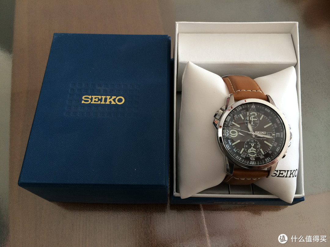 迟来的SEIKO 精工 SSC081 男士光动能腕表