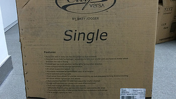 Baby Jogger City Versa 婴儿手推车开箱晒物(车架|轮子|座椅|脚踏|提钮)