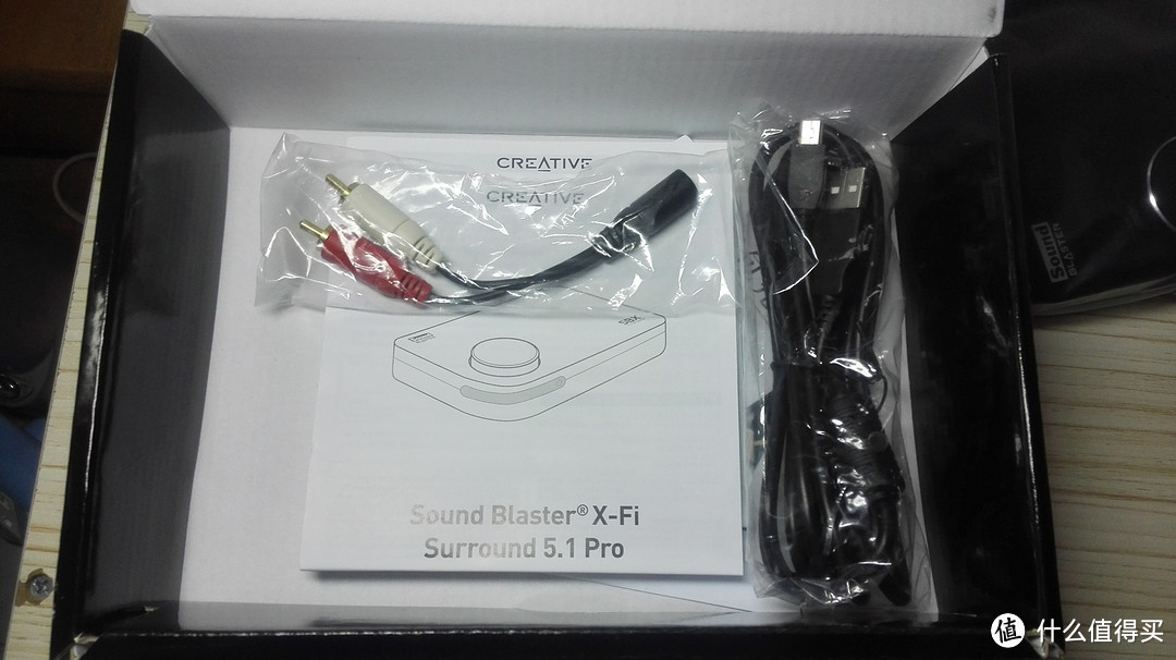 最初也是最后的一部分：Creative 创新 Blaster X-Fi Surround 5.1 Pro 外置声卡