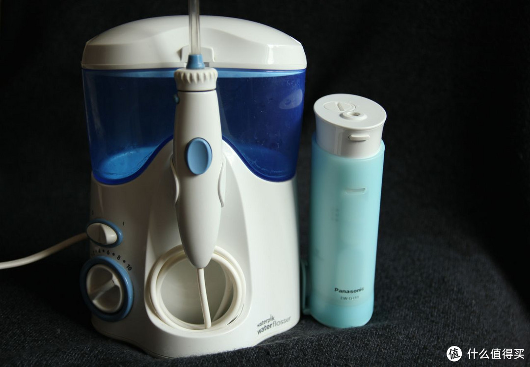 冲牙器对比：WaterPik 洁碧 WP-100 VS Panasonic 松下 EW-DJ10