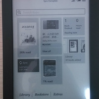 KOBO Touch  905C电子书阅读器使用体验(屏幕|书架|功能|推送|容量)