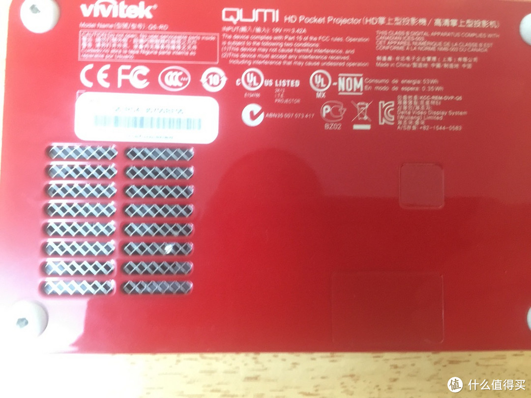 Vivitek 丽讯 Qumi Q5 微型 720p LED 便携投影机