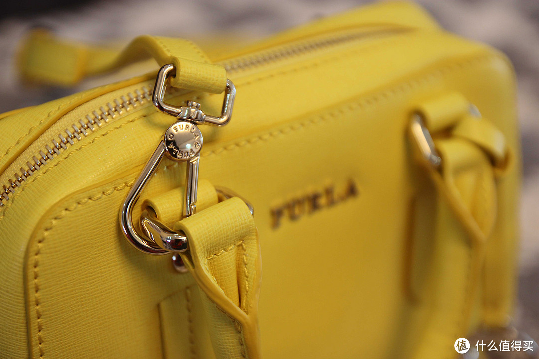 春天来了：亮骚好搭的黄色Furla 芙拉 ELENA Mini 手包