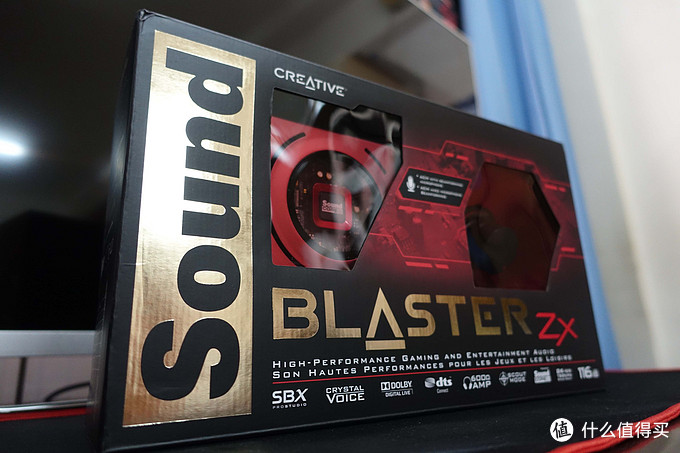 买线控，送声卡：CREATIVE 创新 Sound Blaster ZX SBX SB1506 游戏声卡