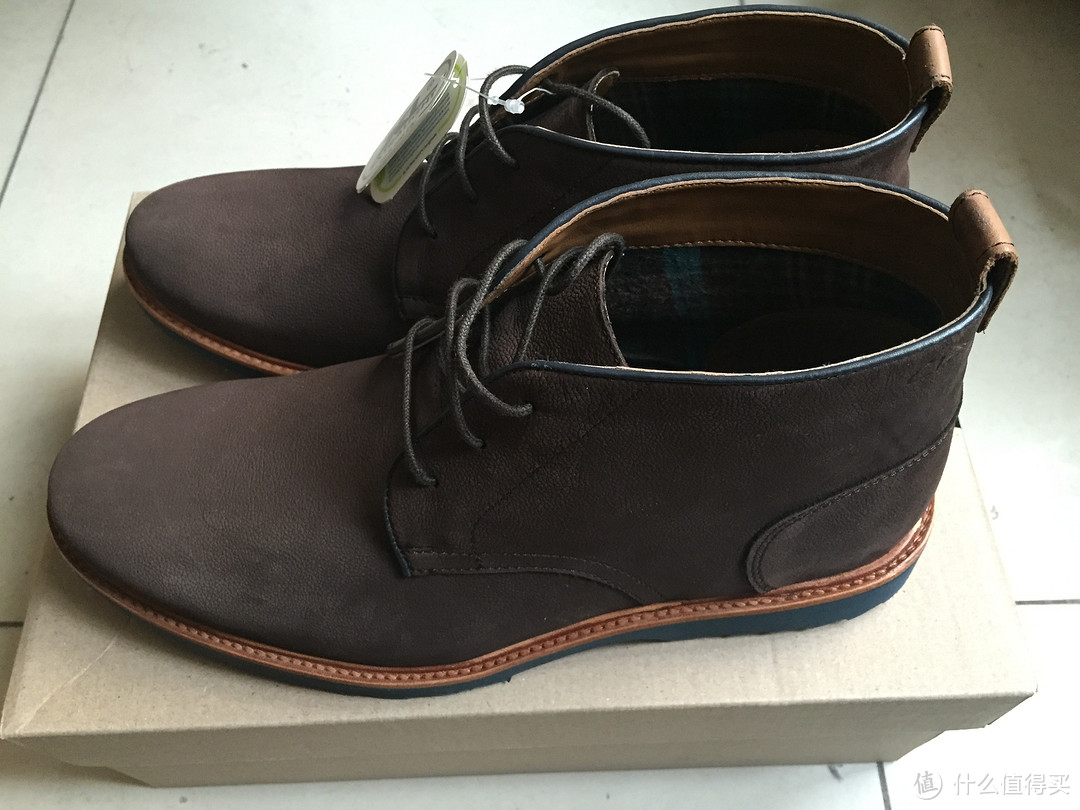 clarks 其乐 fulham high boot 男靴