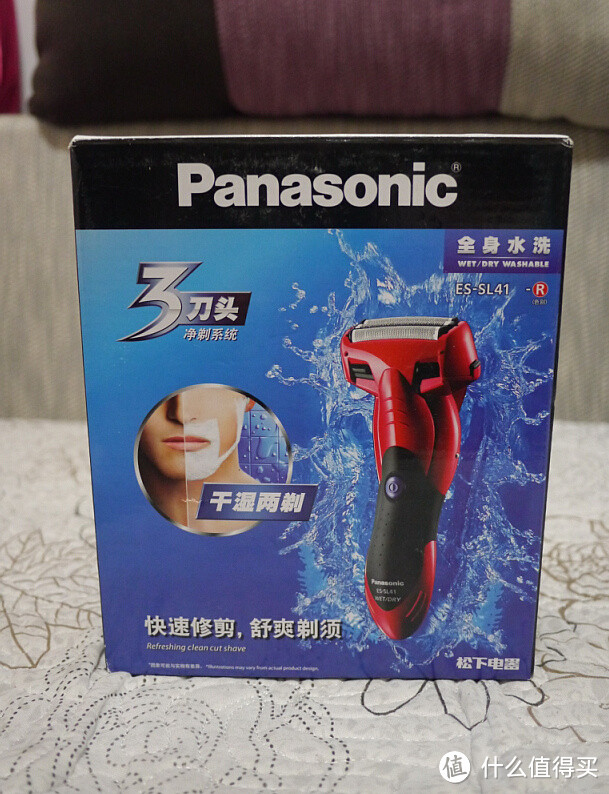 安莱钢的诱惑：Panasonic 松下 ES-SL41-R 往复式剃须刀