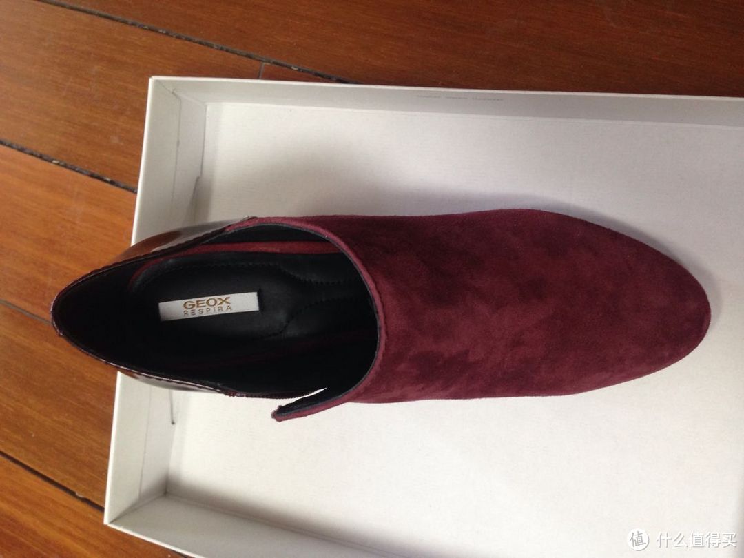 我的第二双小红鞋：GEOX 健乐士 New Marie Claire Hi 女款真皮踝靴