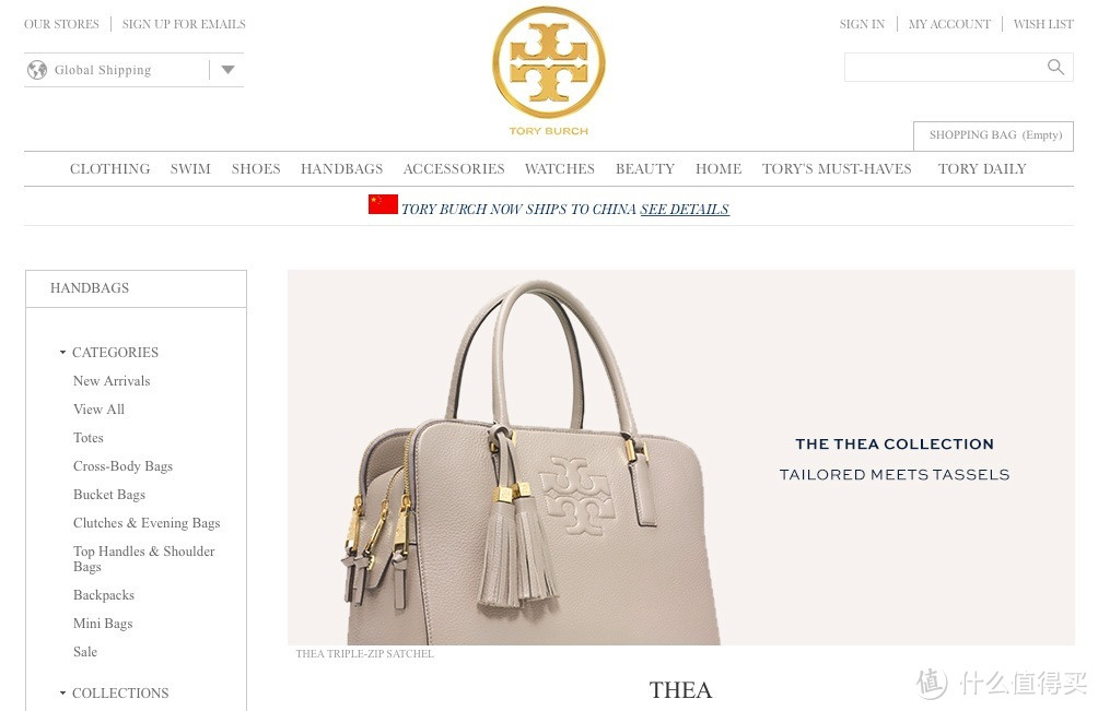 专注小众款：Tory Burch THEA TRIPLE-ZIP 手提包 & Rebecca Minkoff ELLE MINI 单肩包