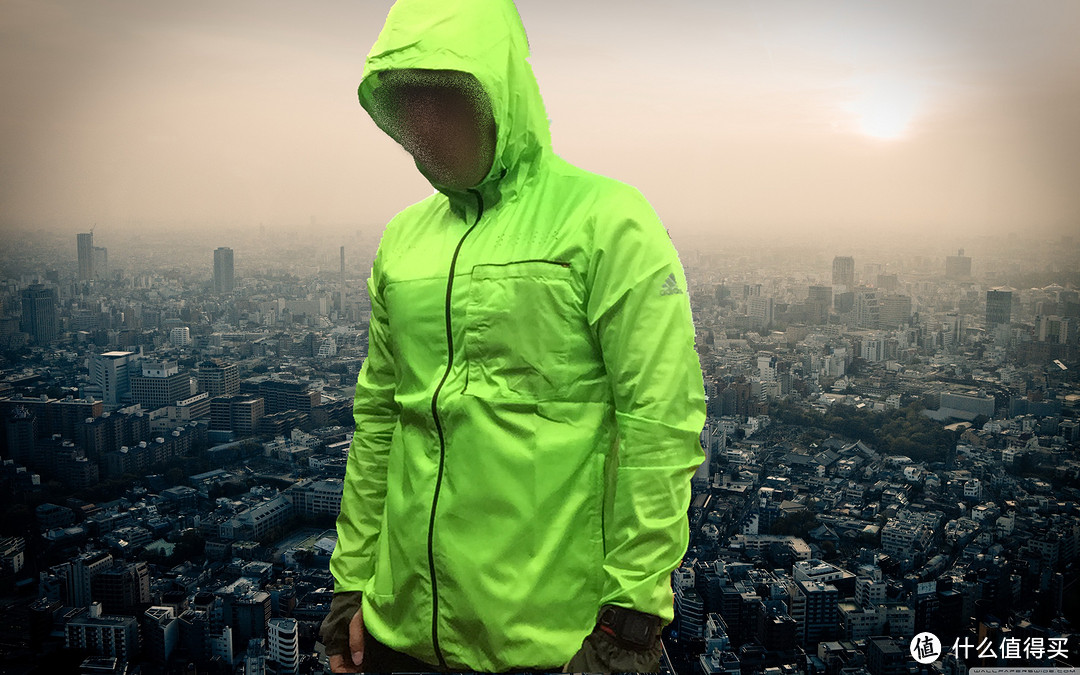 就是要亮骚：adidas 阿迪达斯 RUNNING KANOI LINED JKT 男式 跑步连帽茄克