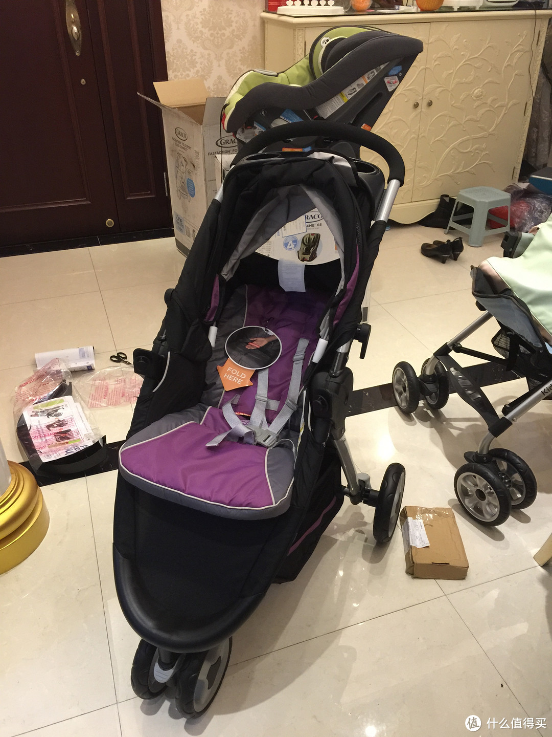 来自美亚的 Graco 葛莱 FastAction Fold Sport 婴儿推车