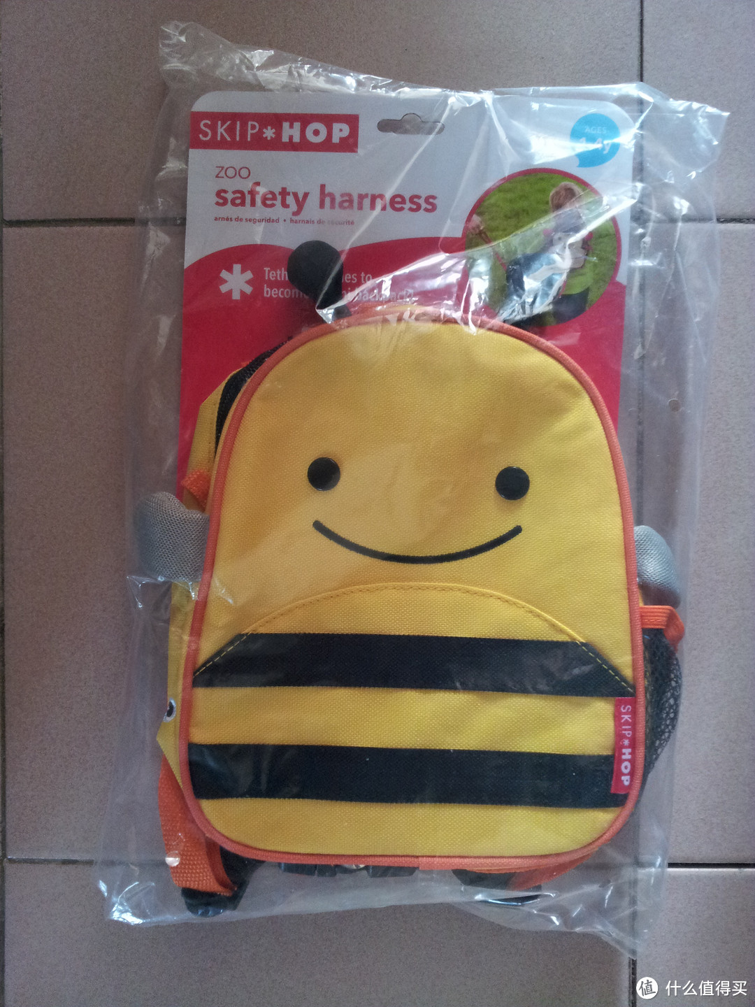 外观大于功能：Skip Hop Zoo Safety Harness 儿童防走失背包 蜜蜂版