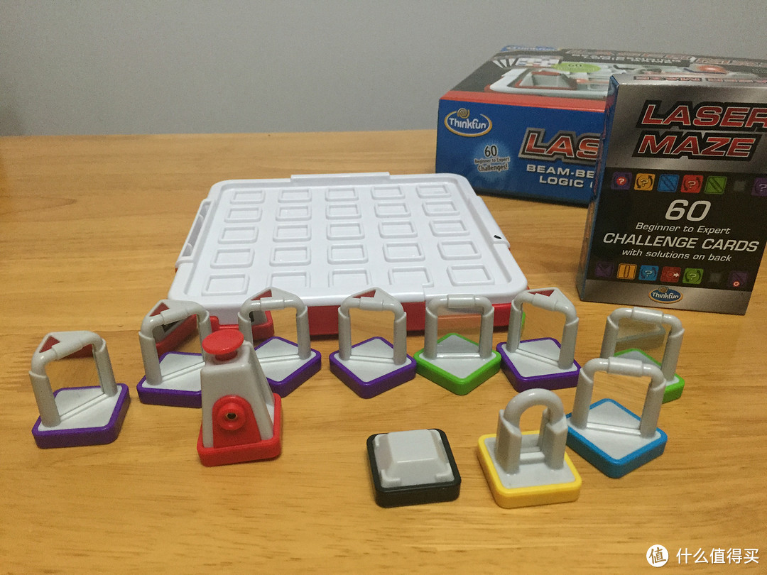 美亚直邮入手Think Fun Laser Maze Logic Game 逻辑游戏 激光迷宫