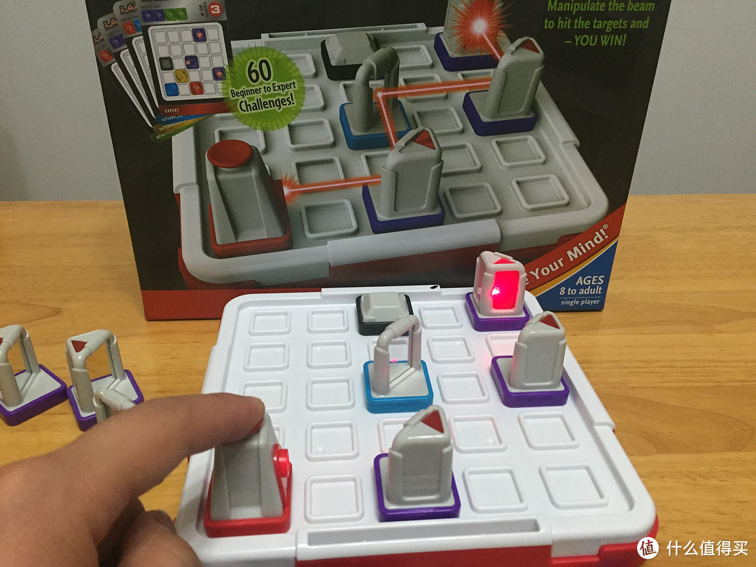 美亚直邮入手Think Fun Laser Maze Logic Game 逻辑游戏 激光迷宫