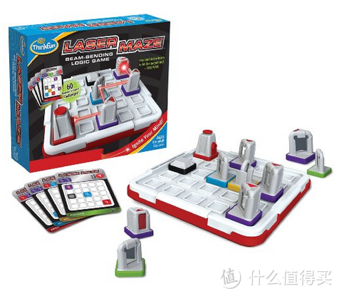 美亚直邮入手Think Fun Laser Maze Logic Game 逻辑游戏 激光迷宫