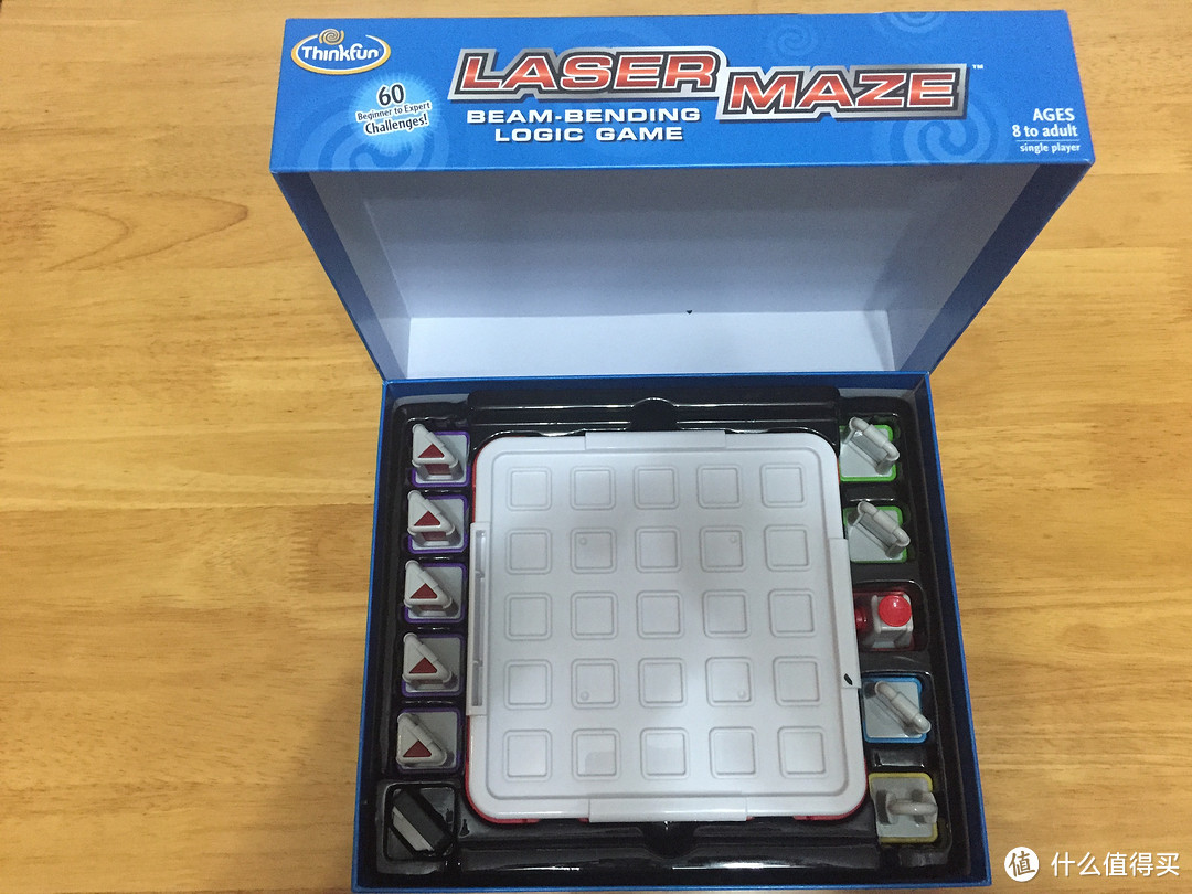 美亚直邮入手Think Fun Laser Maze Logic Game 逻辑游戏 激光迷宫