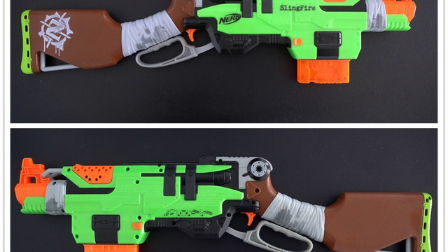 入新坑 — 孩之宝 nerf发射器 篇三:僵尸温彻施特