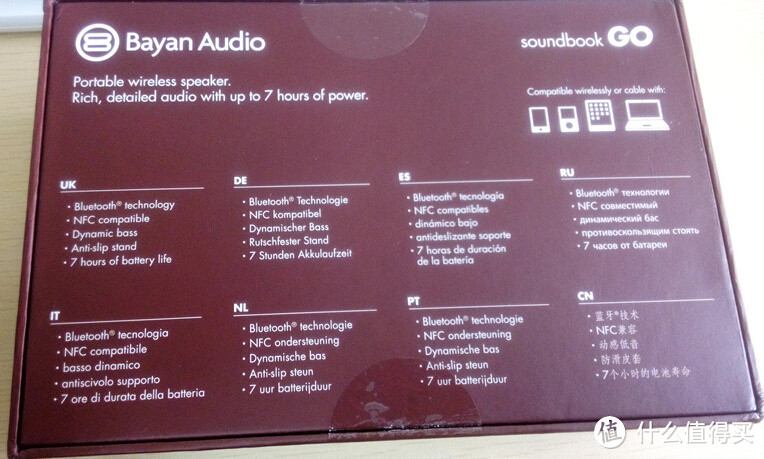 Bayan Audio SOUNDBOOK Go 便携蓝牙音箱，与声霸锣简单对比