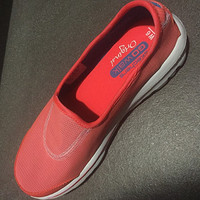Skechers 斯凯奇 GO WALK系列 女 时尚透气一脚蹬休闲鞋 13514C