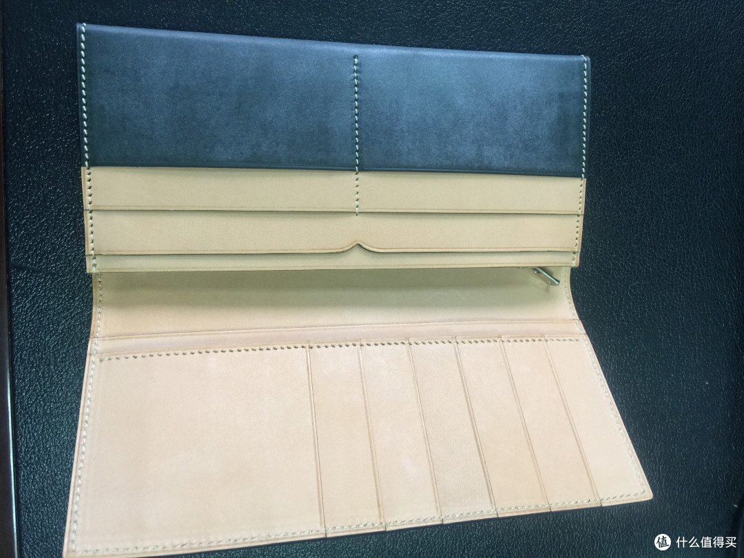 万双 男款长钱包,兼分享日淘手工皮具