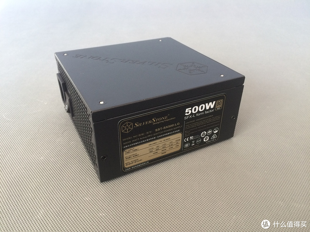 SilverStone 银欣 SX500-LG 80PLUS 金牌 500W 电源