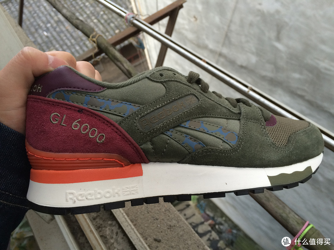 剁开心！转运第一单：Reebok 锐步 GL6000 Camo 女款复古跑步鞋及尺码选择