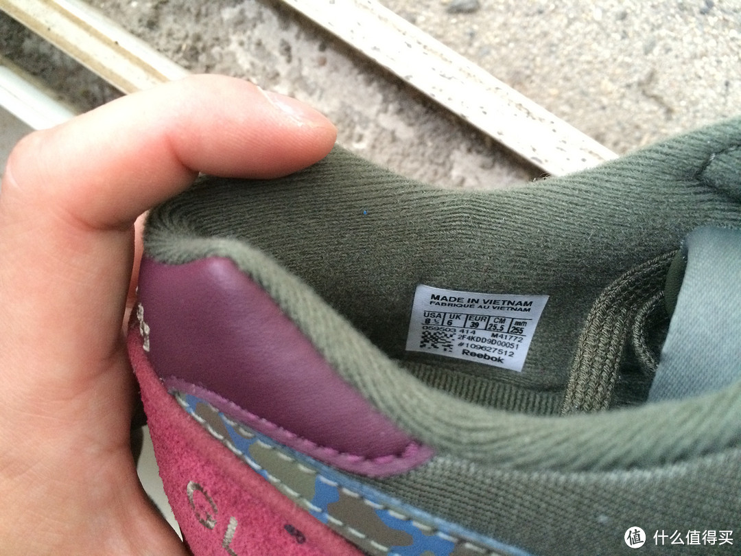 剁开心！转运第一单：Reebok 锐步 GL6000 Camo 女款复古跑步鞋及尺码选择