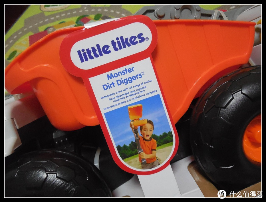 儿子的三岁生日礼物：Little Tikes 小泰克 怪兽尘土车