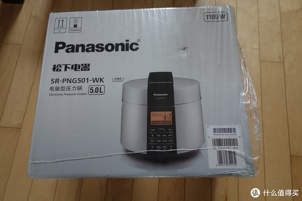 任你钢筋铁骨，也是有来无回：Panasonic 松下 电压力锅 SR-PNG501-WK 入手小评