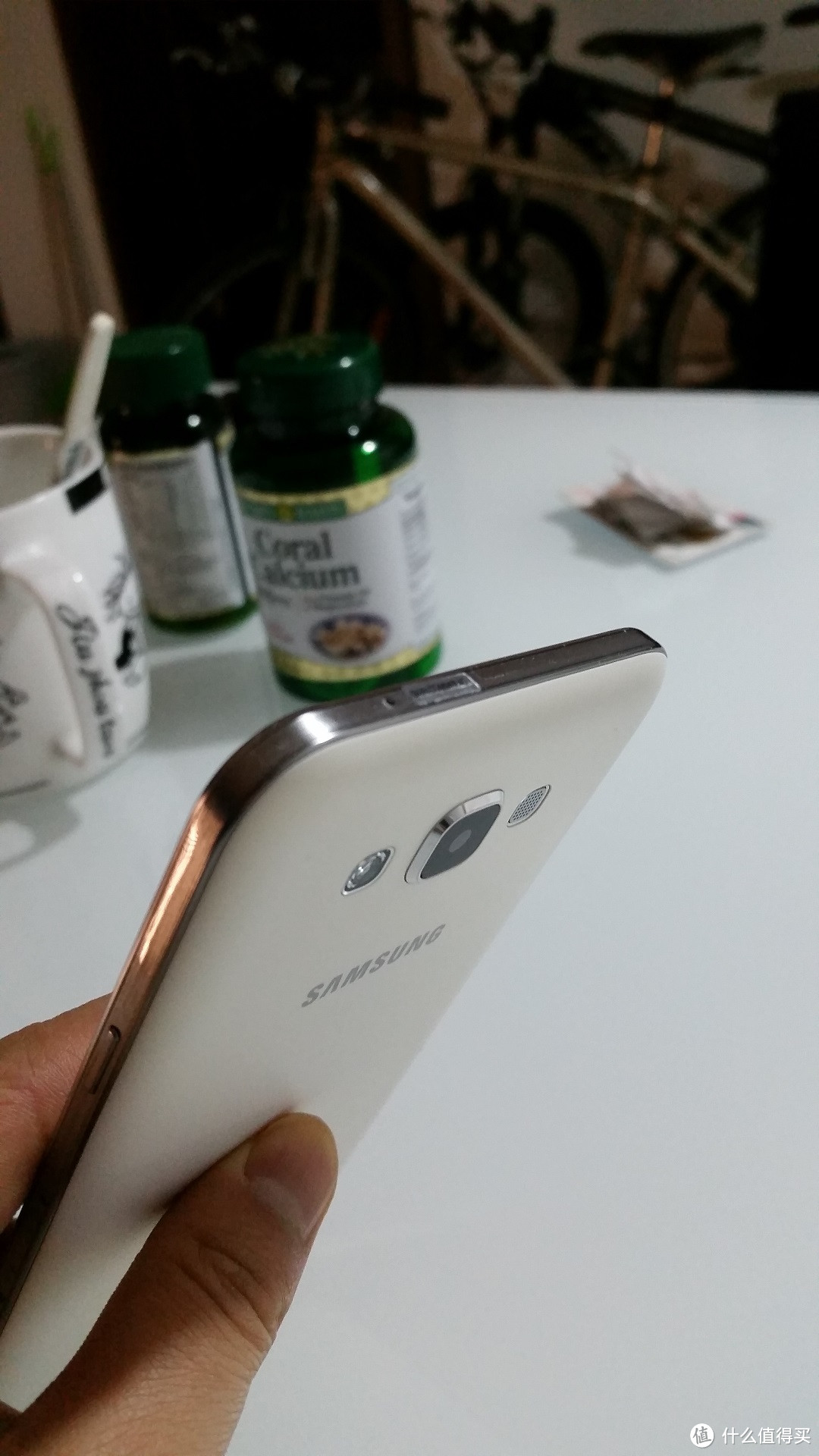 SAMSUNG 三星 Galaxy E7000 白色 4G手机