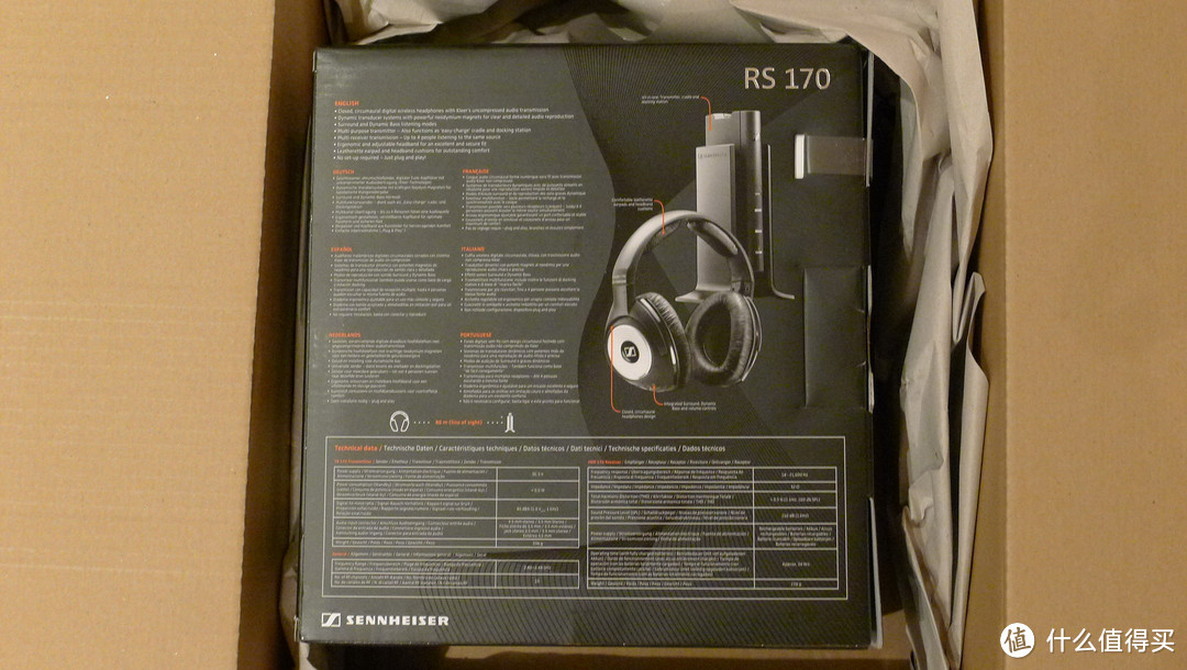 物美价廉，我的独立家庭影音系统：德亚入手SENNHEISER 森海塞尔 RS170 耳机
