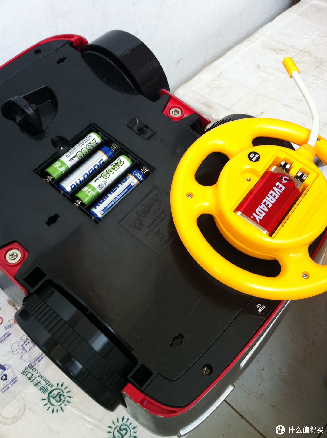 熊孩子的生日礼物lungcheong龙昌big软壳遥控消防车q443