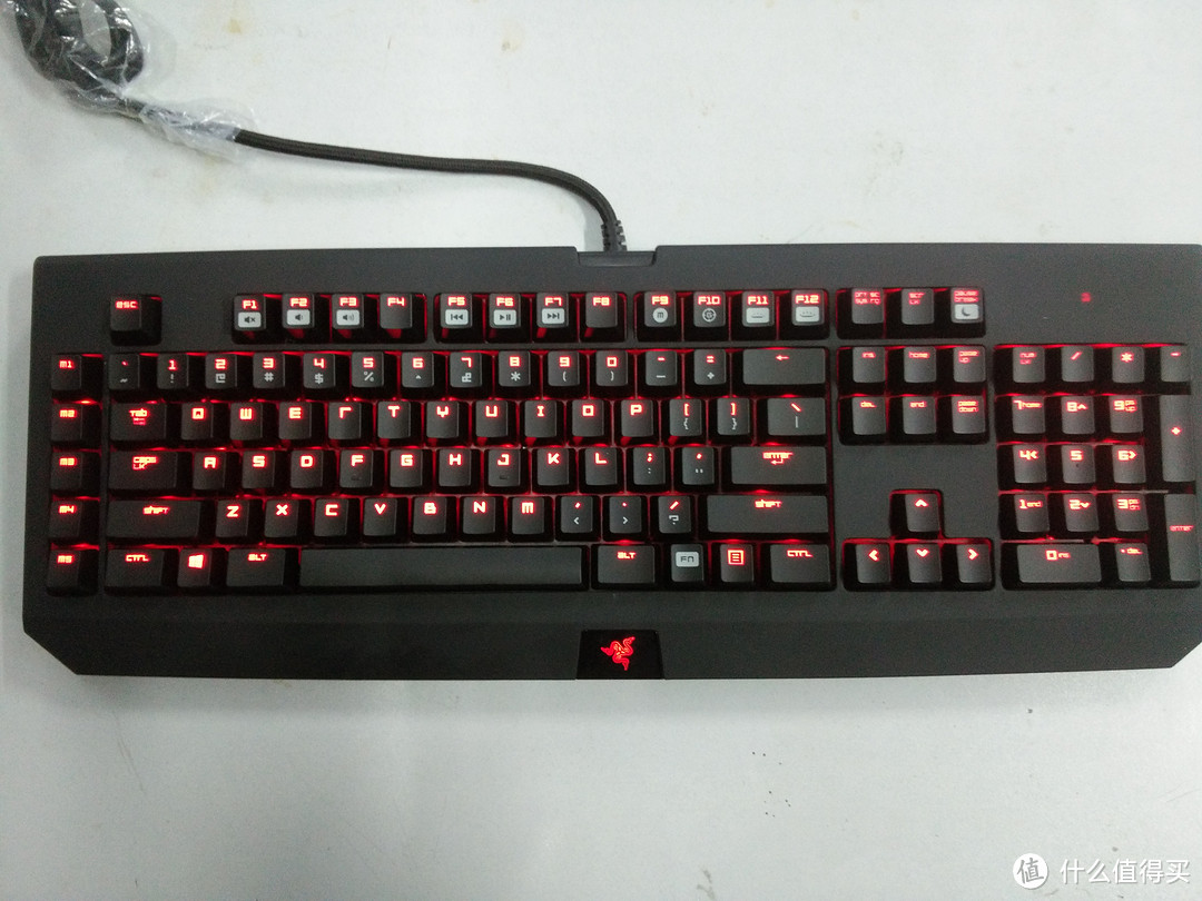 要的就是那一抹骚红：RaZER 雷蛇 BlackWidow 黑寡妇蜘蛛终极潜行版DNF珍藏版 机械键盘