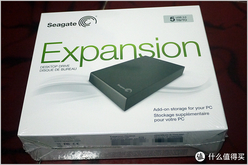 大姐姐们的廉租房：Seagate 希捷 Expansion 新睿翼 5TB 移动硬盘