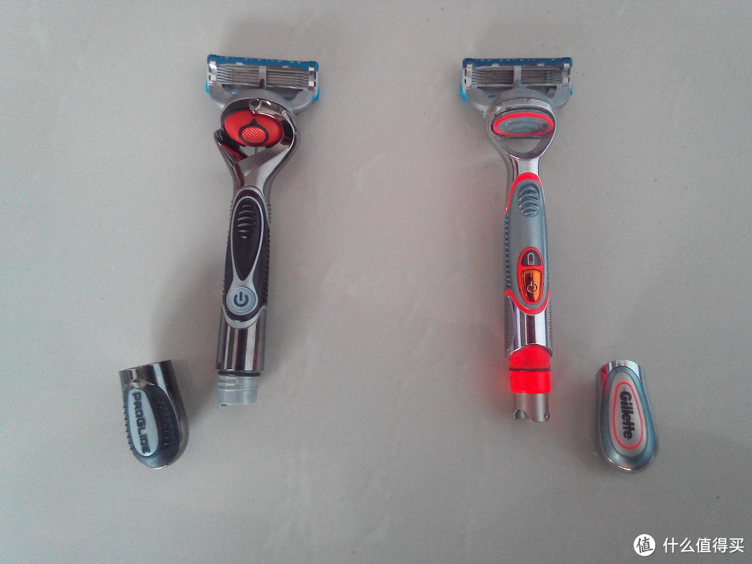 跨越两代的动力剃须刀对比：Gillette 吉列致顺VS锋隐