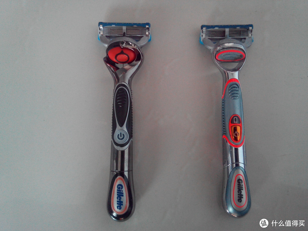 跨越两代的动力剃须刀对比：Gillette 吉列致顺VS锋隐