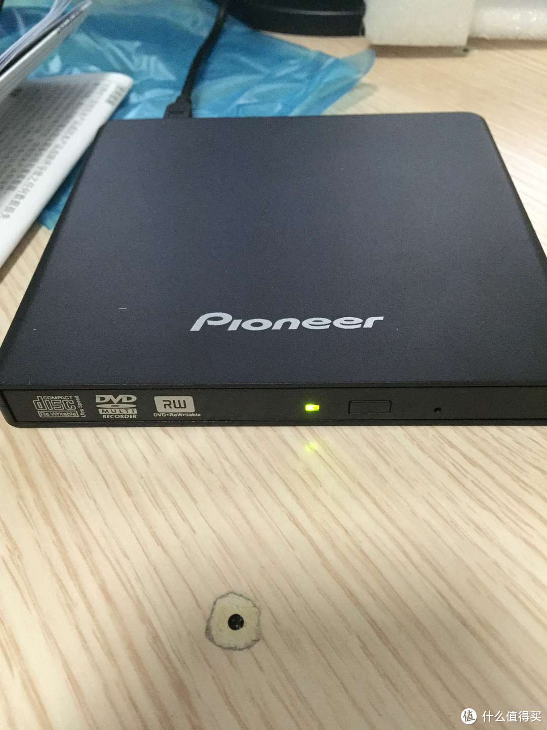 更薄更持久：Pioneer 先锋 DVR-XU01 超薄外置刻录机 