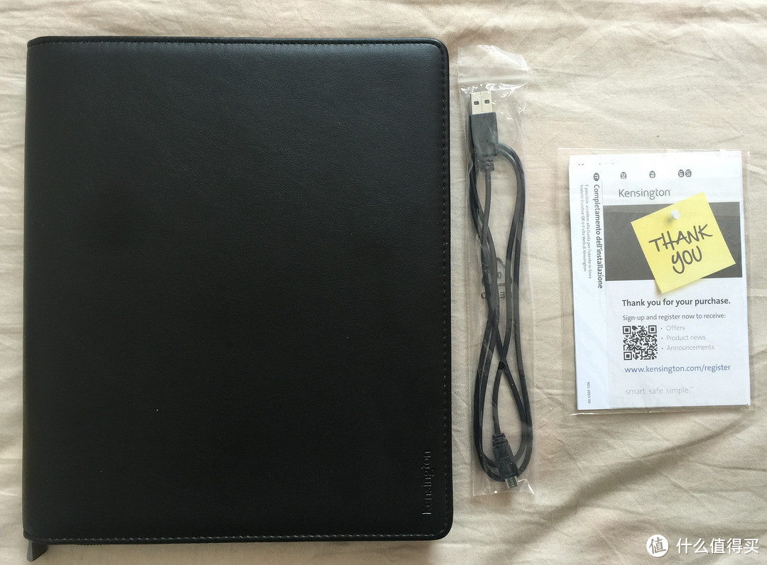 看上去不错的Kensington 肯辛通 KeyFolio K97009US iPad Air 保护收纳包