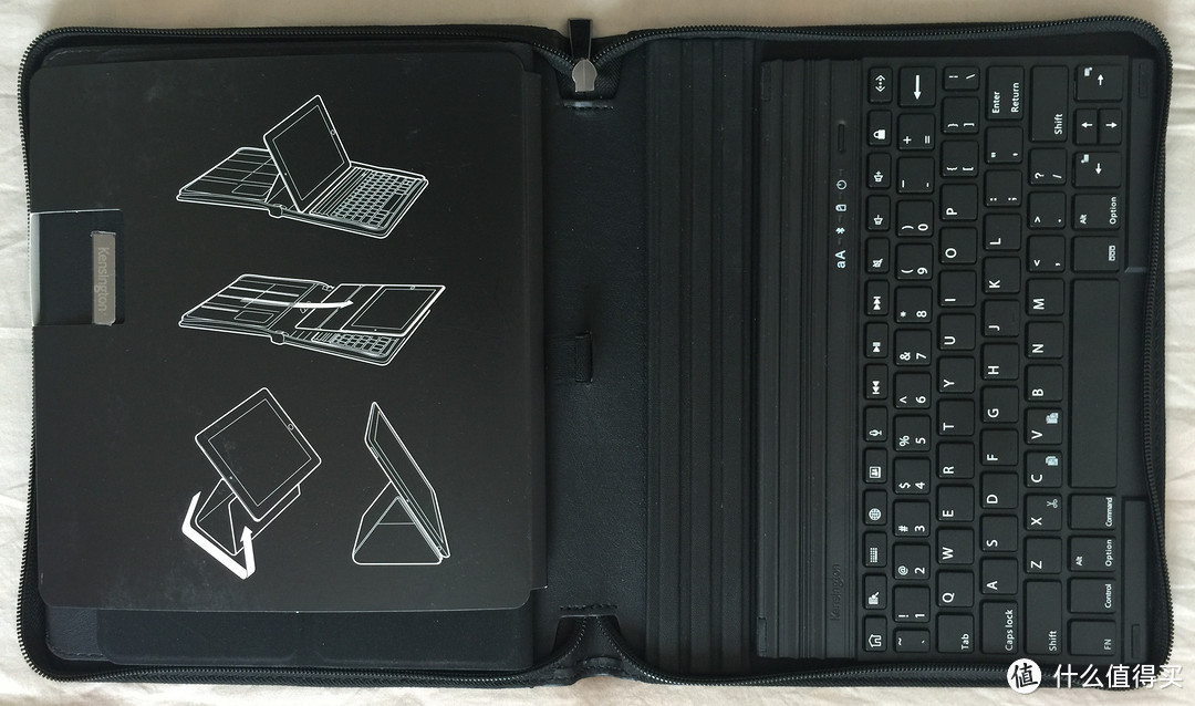 看上去不错的Kensington 肯辛通 KeyFolio K97009US iPad Air 保护收纳包