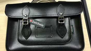 一次跨年海淘：Zatchels Black Leather Satchels 14.5黑色 剑桥包