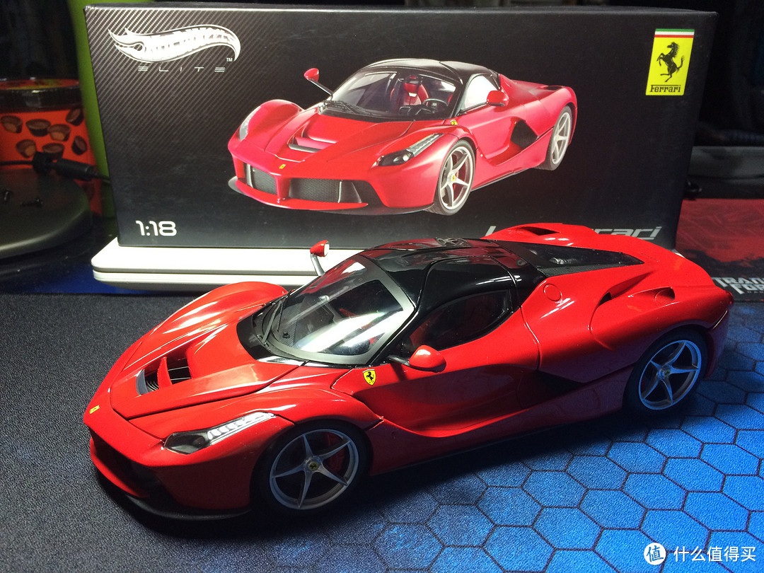 Hot Wheels 风火轮  LaFerrari 法拉利车模 F70 Hybrid Elite Red 1/18 BCT79