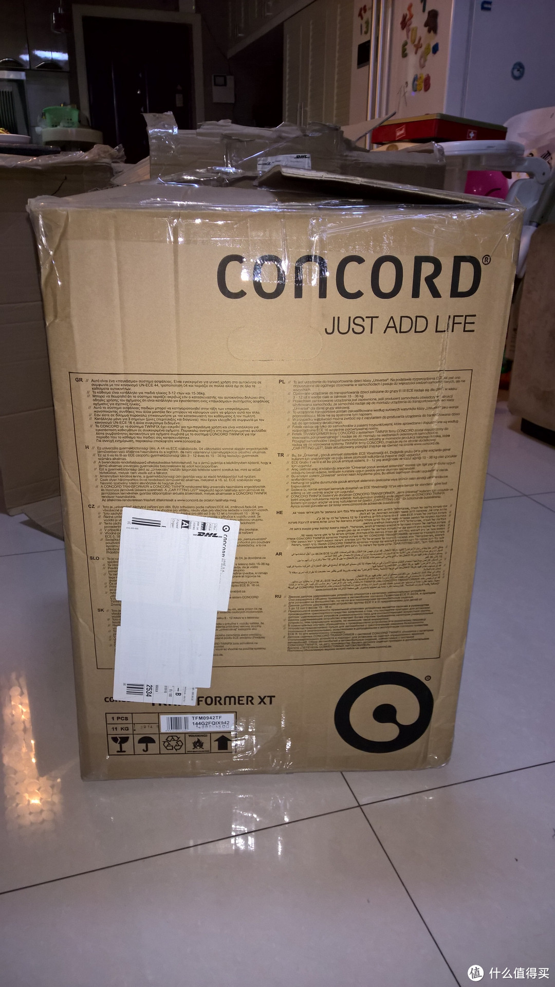 重视儿童行车安全：Concord 协和 TRANSFORMER XT 儿童安全座椅