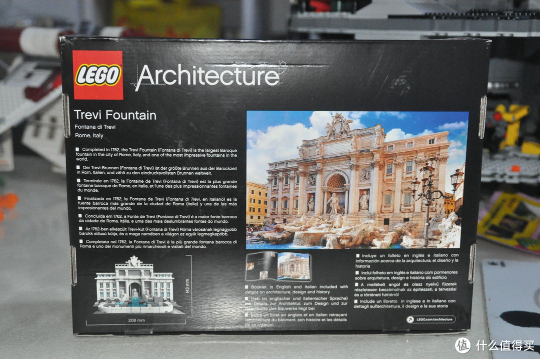 LEGO 21020 建筑系列Trevi Fountain罗马许愿池