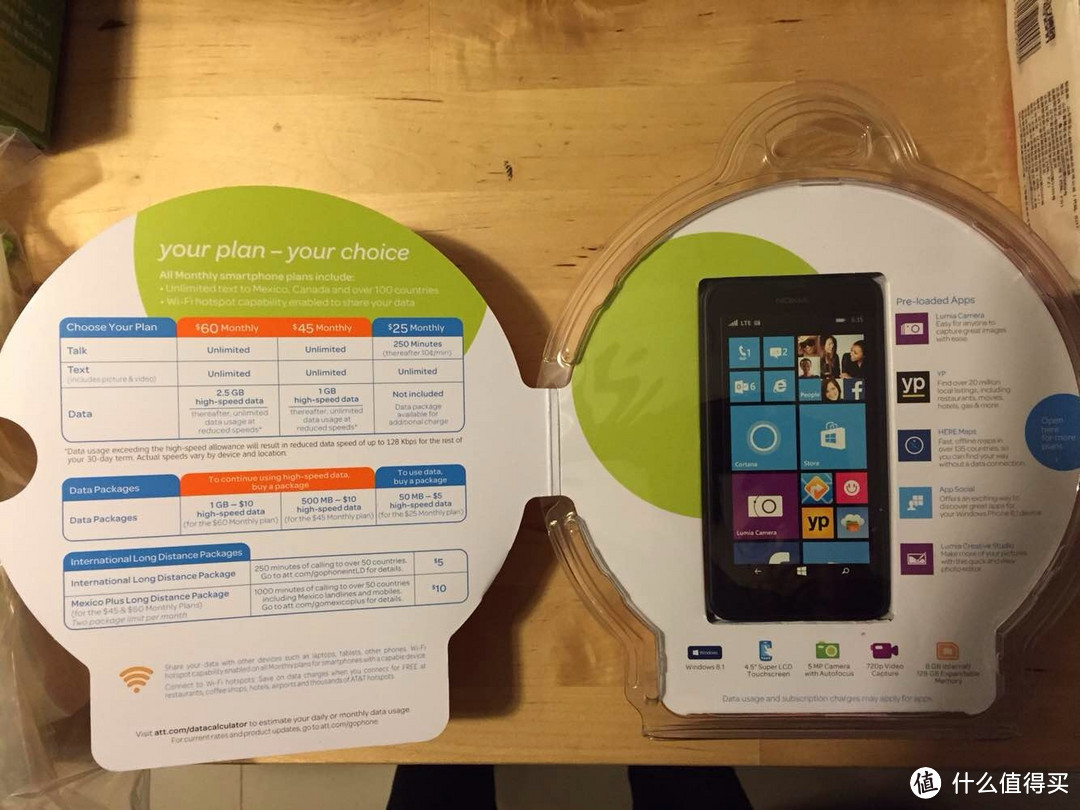 NOKIA 诺基亚 Lumia 635简单开箱