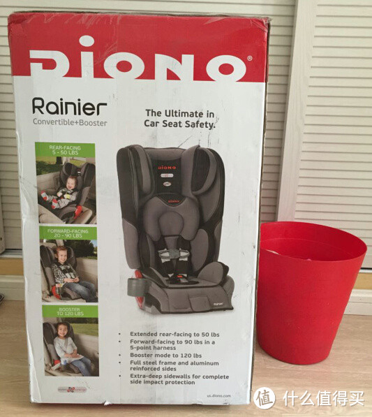 “冷门”儿童安全座椅：Diono 谛欧诺 Rainier