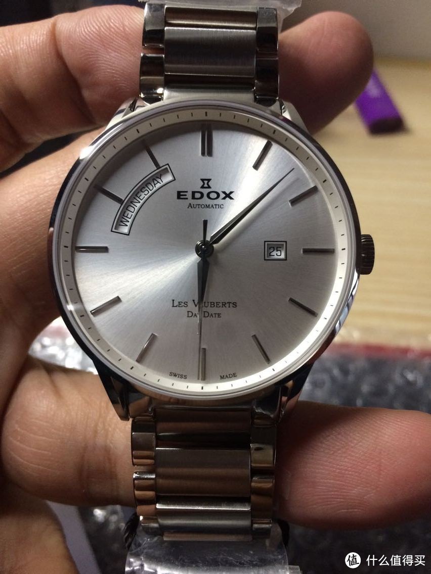 EDOX 依度 Les Vauberts系列 83011-3B-AIN 男款机械腕表 & BULOVA 宝路华 Aracena 98R172 女款时装腕表